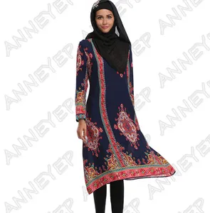 הודי שמלת נשים kurti Suppliers-A6082 vihaan impex שחור העבאיה לנשים הודי kurti kurtas לנשים הודי לבן kurtis