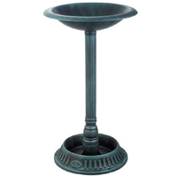 Offre Spéciale vert Ou Bronze Antique Extérieur Jardin Oiseau Bain Bain D'oiseau Décoration Pour jardin