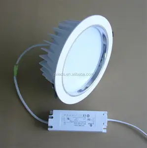 Lampu Led Bawah Bulat 8 Inci 230Mm 200Mm, Lampu Sorot Bawah Led Tersembunyi 40W 230V Ce Rohs