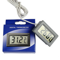 Termómetro Digital LCD RINGDER PT-2 para Refrigerador Pequeño, Medidor de Temperatura con Sonda, Precio
