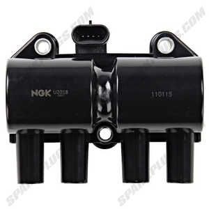 Bobina de encendido NGK U2018 OE #9015239 para SGM (Motor General de Shanghai)/Daewoo certificado por la autoridad NGK Beyondfirst - Product Image 1