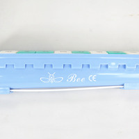 Bee Brand BM13K 13-Keys Multi-color ABS & Stainless Steel Organ Melodica Toy Musical Keyboard Instrument with Colour Box