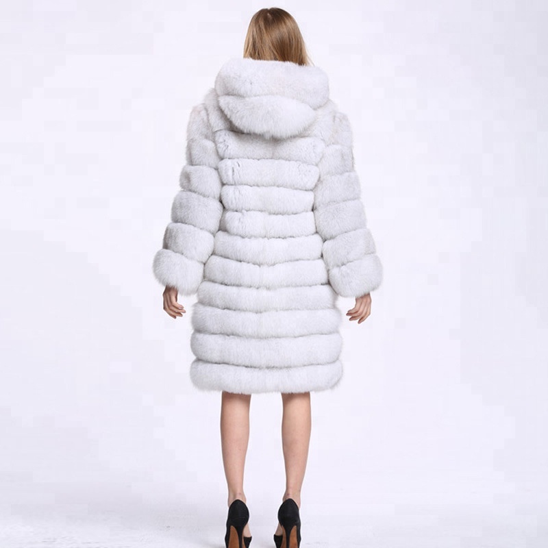 NWT ZARA IVORY FW22 ECRU OFF WHITE MINK LONG FAUX FUR COAT