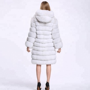 Cappotto Lungo in Finta Pelliccia per <span class=keywords><strong>Donna</strong></span>, Parka Invernale <span class=keywords><strong>Oversize</strong></span> di Lusso con Pannelli in Ecopelliccia - Product Image 3
