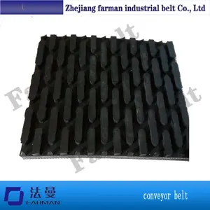 9.0mm Thickness Pvc Rubber Conveyor Belt For Wood Sanding Machine