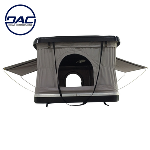 Abierto Fast <span class=keywords><strong>Camping</strong></span> Car Cáscara Dura Carpa de Techo De Fibra De Vidrio para 2 de Los Hombres - Product Image 5