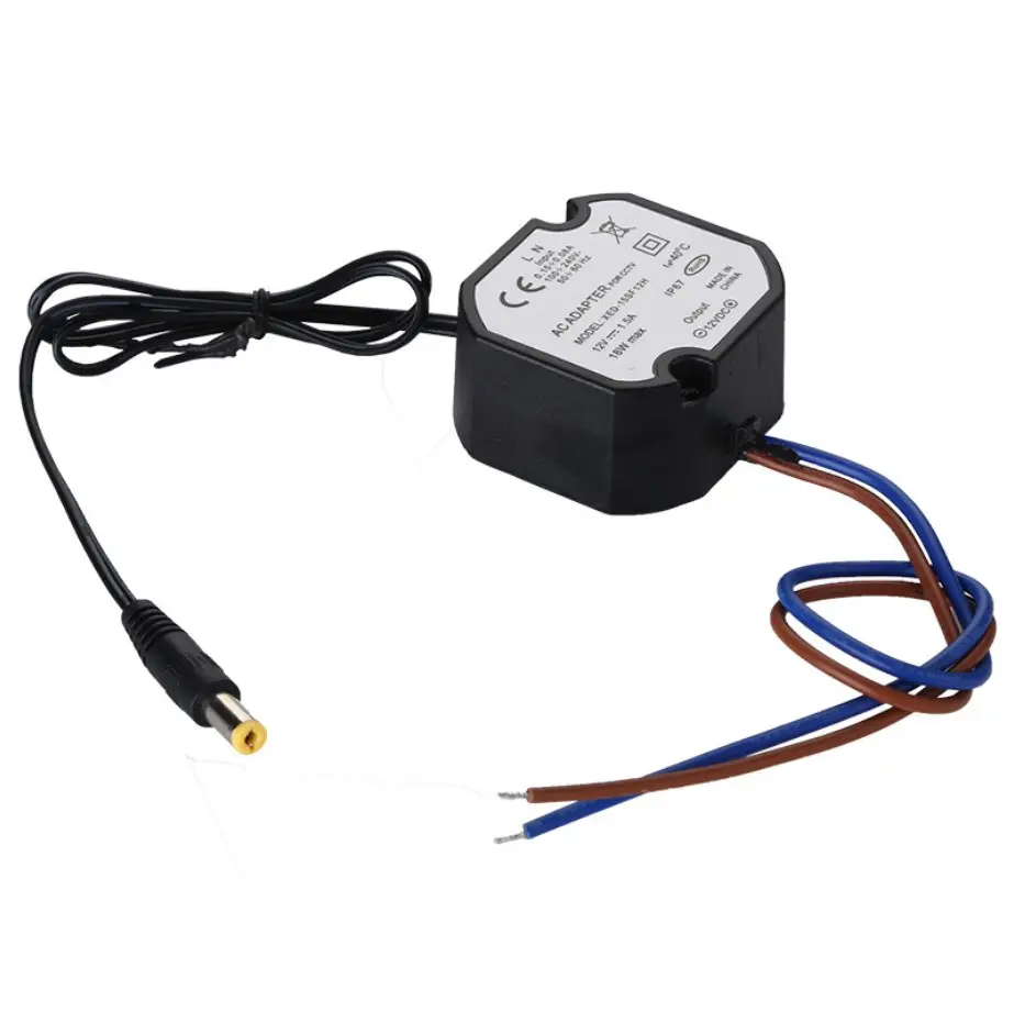 2019 Winbo 12V 1A 1.2A 1.5A 2A Waterproof Power Supply Outdoor Power AC DC Adapter