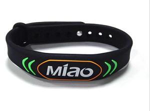 Braccialetti NFC Mini Regolabili con Codice <span class=keywords><strong>QR</strong></span> Stampato, Comodi Braccialetti RFID in Silicone per Bambini - Product Image 4