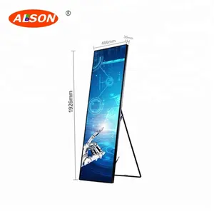 Smart Digital Indoor Led Mirror Display P2.5 LED Poster Screen