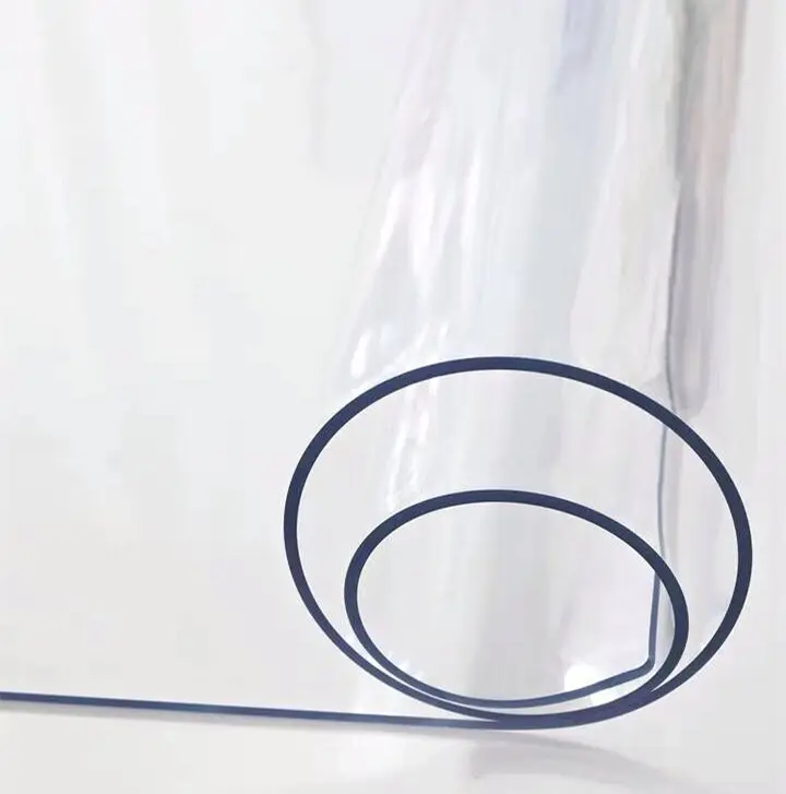 pvc clear film rolls rigid pvc sheet laminated film for table cover