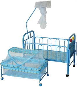 Nuevo Diseño de Moda De Hierro <span class=keywords><strong>Cuna</strong></span> Cama de Bebé con la Red, <span class=keywords><strong>para</strong></span> los niños BM6522 - Product Image 1