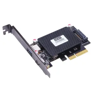 Плата расширения DIEWU PCI-e на USB3.1 Type-C, PCIe на USB3.0