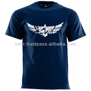 Talla EE. UU. 220 GSM 100% Algodón Oversize Tallas grandes Impresión personalizada Venta al por mayor Camiseta en blanco para hombres - Product Image 2