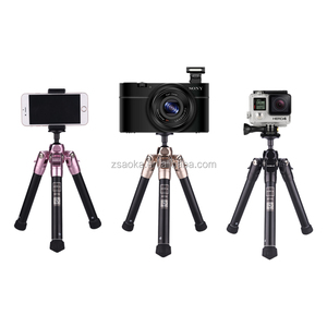 Gobros — mini <span class=keywords><strong>trépied</strong></span> pour téléphone portable, <span class=keywords><strong>flexible</strong></span>, minuterie automatique, appareil photo - Product Image 4