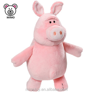 Adorable <span class=keywords><strong>Peluche</strong></span> de <span class=keywords><strong>Cerdito</strong></span> Rosa con Nariz Grande, Muestra Gratis, Logotipo Personalizado OEM, Bonito Regalo para Niños, <span class=keywords><strong>Peluche</strong></span> de Animales de Granja, <span class=keywords><strong>Cerdito</strong></span> de <span class=keywords><strong>Peluche</strong></span> Navideño - Product Image 2