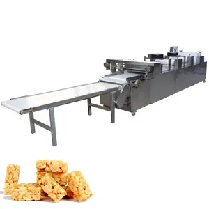 Cereal Protein Granola Nut Bar Processing Equipment Peanut Brittle Making Machine