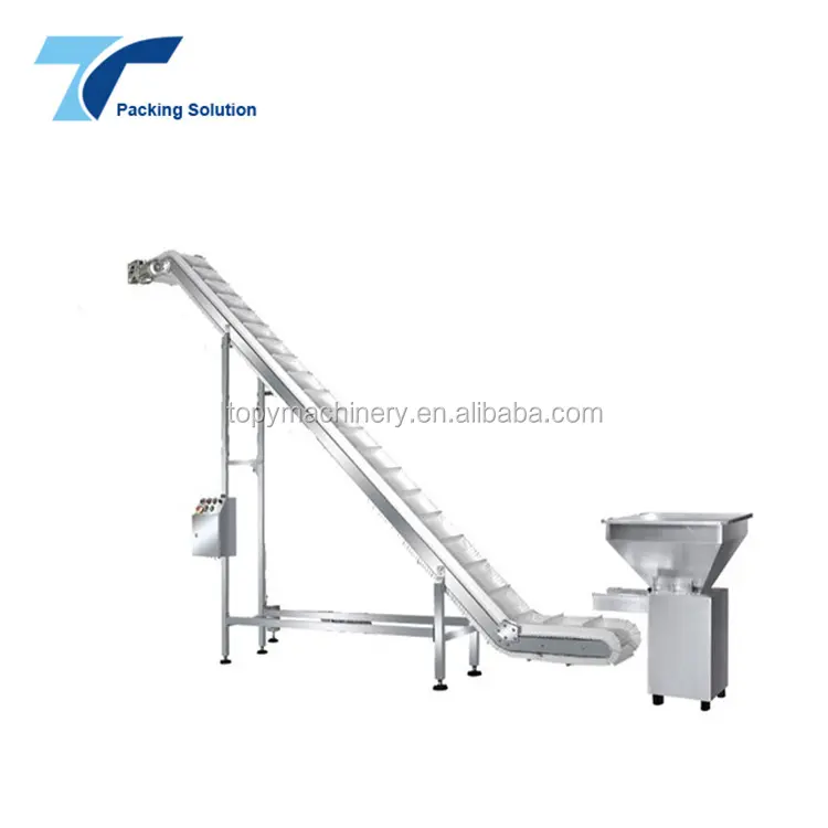 Подгонянный Хоппер и разряд желоб наклонный ленточный конвейер