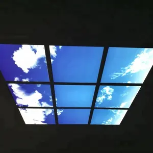 600x600mm real 3D Vision Blue sky LED ceiling panel