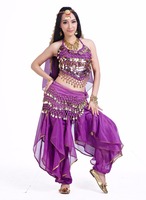 Costume de scène de danse orientale/danse indienne en cinq pièces