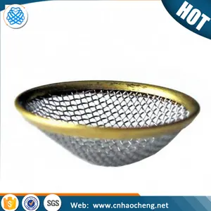 Stainless Steel Mesh Bowl/Dome Shape Smoking Pipe Screens Tobacco Pipe Screen Gauze Filter