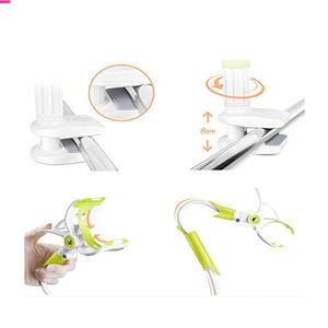 Attache-téléphone portable pour chambre à coucher, bureau, cuisine, Flexible, caméra, support Compatible avec support de moniteur pour bébé et étagère - Product Image 4