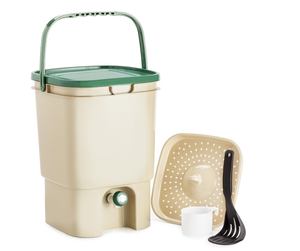 Bokashi Bucket Kitchen Compost Kit 20 Gallon Air Tight Indoor