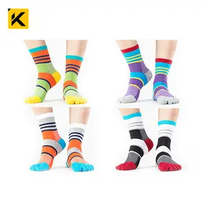 KT1-A561 棉五个手指 5 脚趾袜子五个脚趾袜子