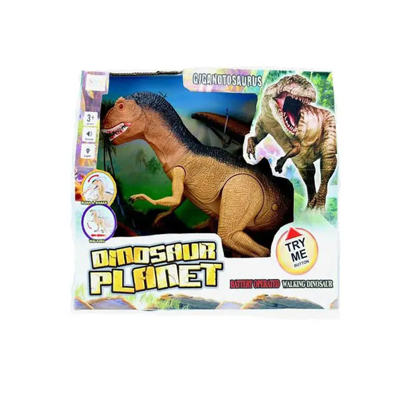 Electric walking Dinosaur Toy with light and sound