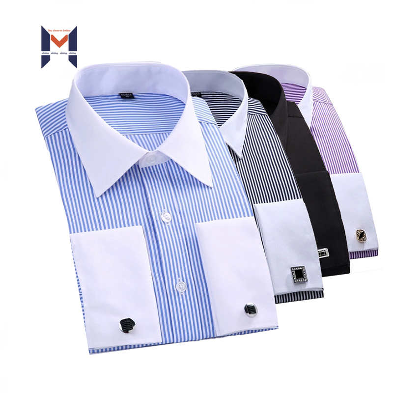 different color cuff shirts