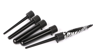 9mm à 32mm 5 gros de <span class=keywords><strong>cheveux</strong></span> interchangeables rotation fer à <span class=keywords><strong>friser</strong></span> bigoudi baguette - Product Image 4
