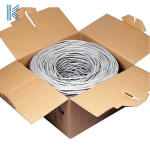 D Link Cat6 Rj45 Flat Network Cable Wire Carton Box Network Cat 8 Cable Mini Copper CAT 6 Cat8 Cable Cat 8 Lan Cabel 24awg