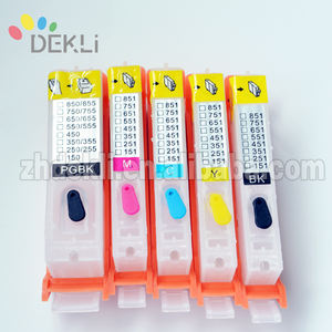 Cartucho de tinta Ciss para Canon IP7250 MG6350 MG5450 con chip de reinicio automático, cartucho de tinta de <span class=keywords><strong>551</strong></span>, - Product Image 4