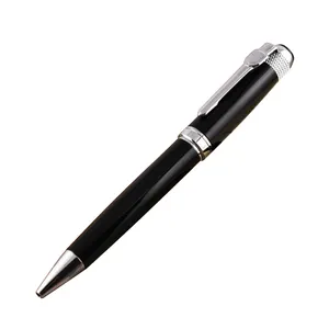 Роскошная тяжелая металлическая шариковая ручка для бизнеса, индивидуальный фирменный логотип, Печатная рекламная Шариковая ручка для письма