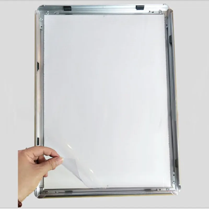 Открытая рамка-постер A4 из алюминиевого сплава, рекламная рамка для фотографий, металлическое выставочное оборудование