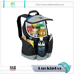 Uso mochila de picnic con compartimiento del refrigerador nevera portátil mochila personalizada - Product Image 4