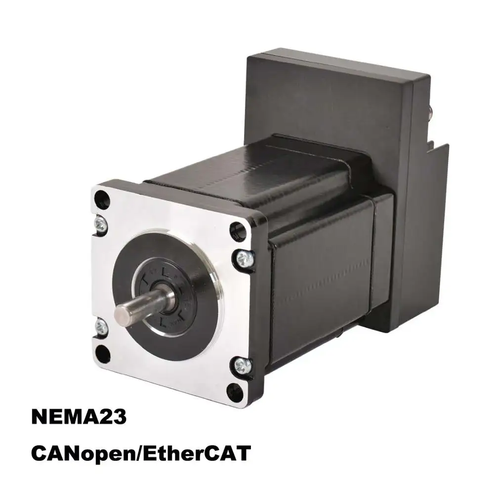 NEMA23 Closed-loop Stepper Motor 3.25NM CANopen EtherCAT motor driver,servo motor