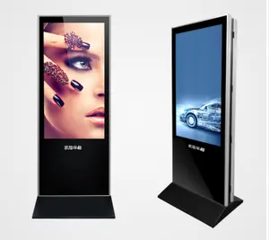 55 Inch Giá Rẻ Giá Double Side Màn Hình Cảm Ứng Lcd Monitor Kỹ Thuật Số Biển Kiosk Tầng Thường Vụ Quảng Cáo Hiển Thị