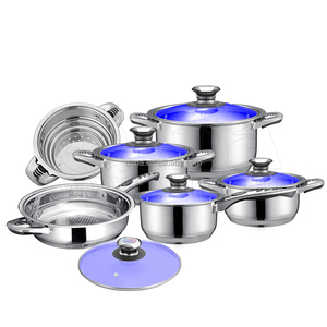 Nồi Nấu 12 Cái Thép Không Gỉ Thomas Rosenthal Cookware Set - Product Image 1
