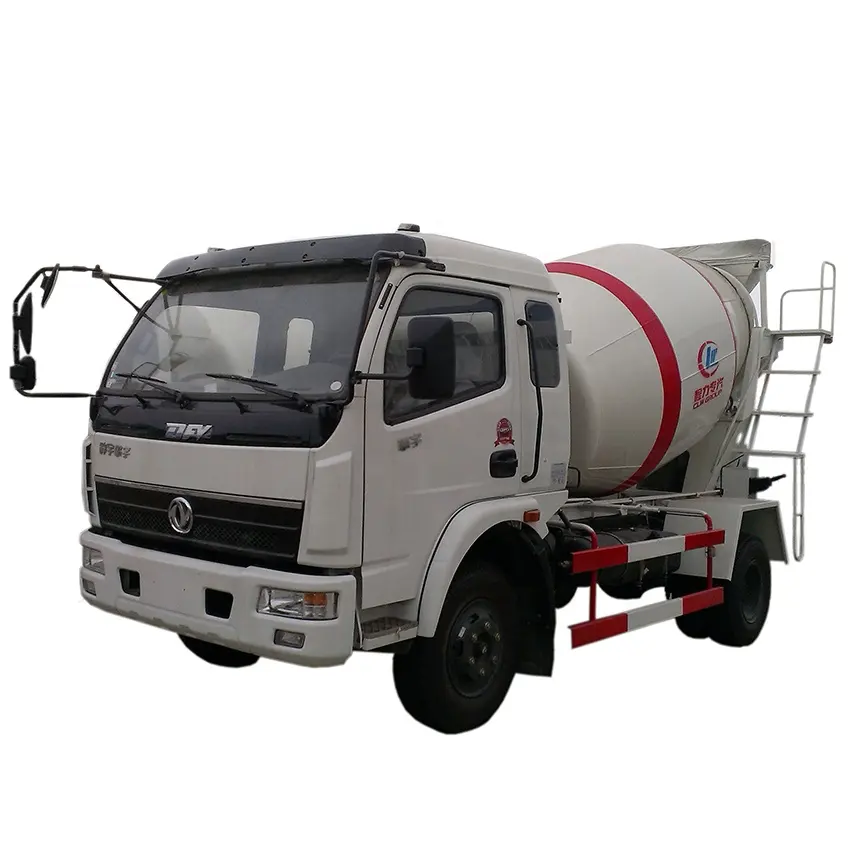 Mini camion mélangeur de <span class=keywords><strong>béton</strong></span>, haute performance, 3 mètres cubes, Dongfeng, vente en gros