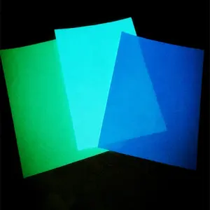 Фотолюминесцентная виниловая пленка для печати разных цветов