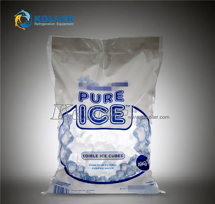 3 Tons Ice Tube Ice Machine for Human Drinking with Packing System TV30  Roll Ice Machine