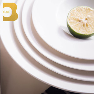 Nhiệt Độ Cao Gốm Ý Nhà Hàng Xương Trung Quốc Bộ Đồ Ăn 10.75 "Món Tráng Miệng Súp Mì Ống Khách Sạn Sử Dụng Bán Buôn Bữa Ăn Tối Tấm - Product Image 4