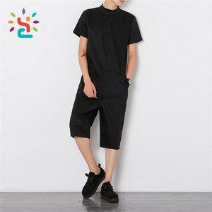 Tuta Intera con Zip Posteriore per <span class=keywords><strong>Uomo</strong></span>, Pigiama Sportivo Nero, Promozione - Product Image 5