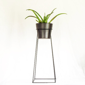 Design moderne <span class=keywords><strong>de</strong></span> Plancher-Debout Forgé <span class=keywords><strong>Plante</strong></span> En Pot <span class=keywords><strong>de</strong></span> Fer Stand fleur rack stand intérieur - Product Image 4