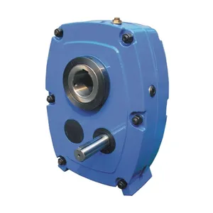 SMR series shaft mounted gearbox reducer with torque arm and backstop