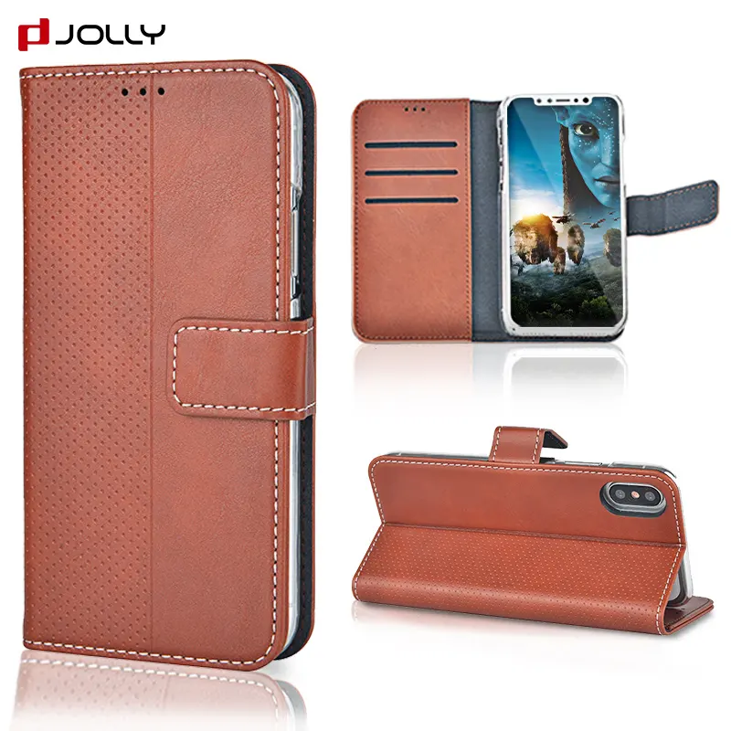Mobile Case For Nokia 7 Plus Case Luxury, Premium Wallet Leather phone case for Nokia 7 Plus