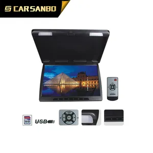 With competitive price 22inch Roof mount monitor with IR transmitter for cars