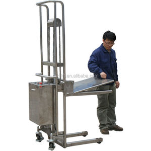 Eléctrica hidráulica de acero inoxidable de la carretilla elevadora <span class=keywords><strong>Stacker</strong></span> - Product Image 4