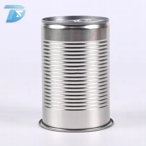 425g sardine fish tin empty #10 metal cans round wholesale tin can for meat china