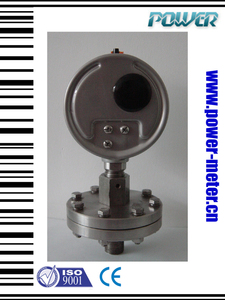 Pengukur Tekanan Diafragma Segel Kimia Baja Tahan Karat 100Mm - Product Image 4